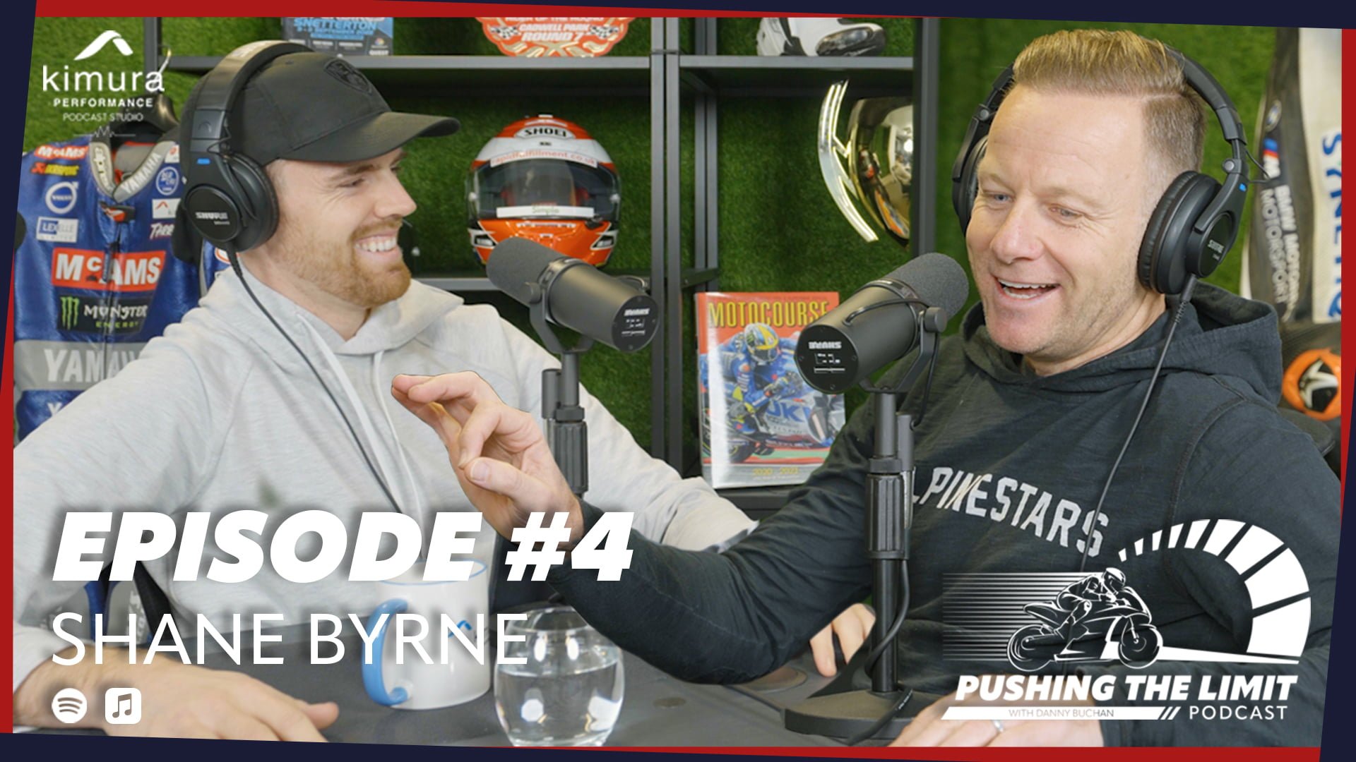 Pushing The Limit Podcast Episode #4 guest, six-time BSB champion Shane ‘Shakey’ Byrne