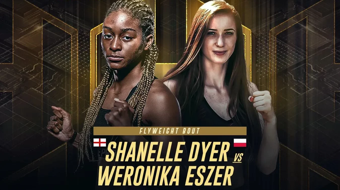 Shanelle Dyer vs Weronika Eszer at the Arena Futuroscope