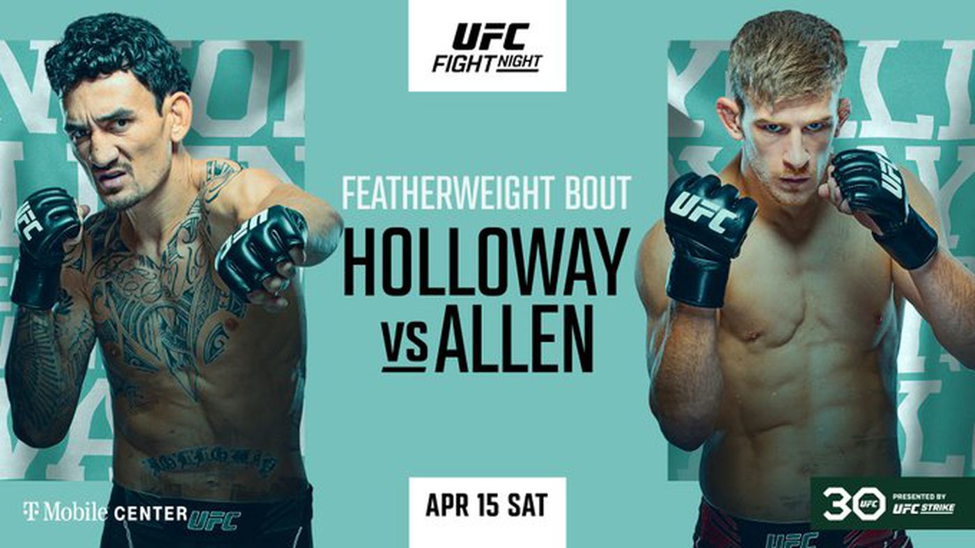 Arnold Allen vs Max Holloway: UFC Kansas City Main Event