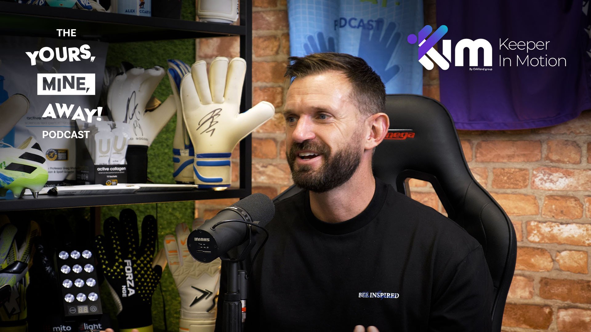 Yours Mine Away Podcast Announces New Sponsorship with Keeper In Motion (KIM)