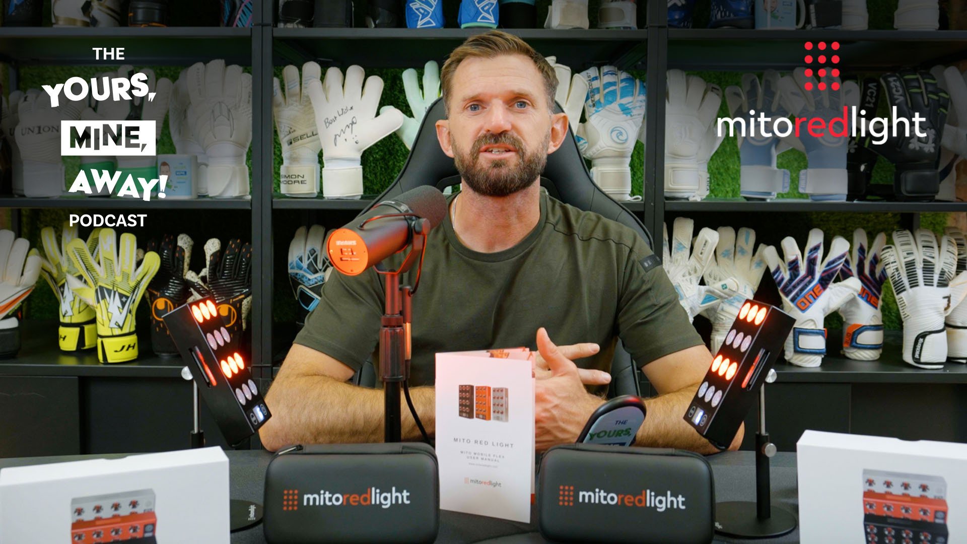 Yours Mine Away Podcast Announces Re-Signing of Sponsor Mito Red Light